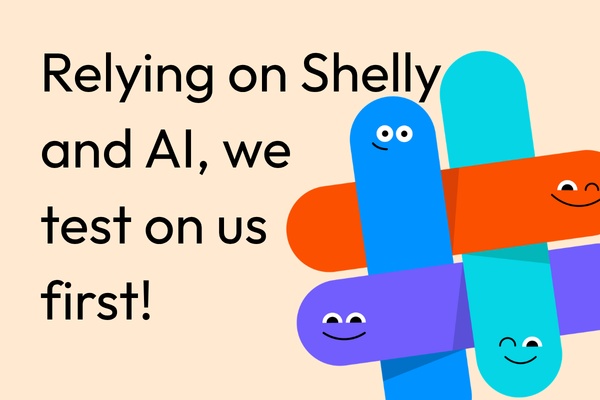 Banner of our blog post We are testing everything on ourselves